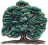 druid oak tree logo