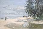 Seychelles 1963 oil on canvas